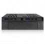 Icy Dock MB322SP-B pannello drive bay Nero (MB322SP-B)