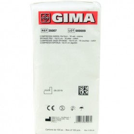COMPRESSA GARZA 10X10CM - 100PZ (35007S)