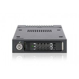 Icy Dock MB601M2K-1B contenitore di unità di archiviazione Box esterno SSD Nero (MB601M2K-1B)