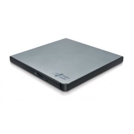 Hitachi-LG Slim Portable DVD-Writer lettore di disco ottico DVD±RW Argento (GP57ES40.AHLE10B)