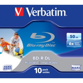 Verbatim 43736 disco vergine Blu-Ray BD-R 50 GB 10 pz (43736)
