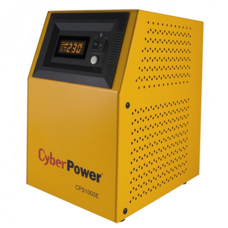 CyberPower CPS1000E gruppo di continuità (UPS) Doppia conversione (online) 1 kVA 700 W 2 presa(e) AC (CPS1000E)