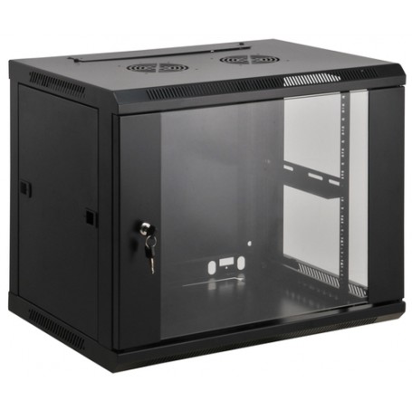 Intellinet 711739 rack 6U Da parete Nero (711739)