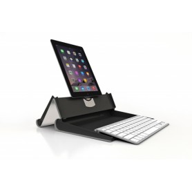BakkerElkhuizen TabletRiser Supporto attivo Tablet/UMPC Alluminio, Nero (BNETR)