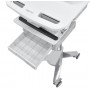 Ergotron StyleView Alluminio, Grigio, Bianco Computer portatile Carrello multimediale (SV44-1141-2)