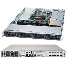 Supermicro 5019S-WR Intel® C236 LGA 1151 (Presa H4) Rack (1U) Nero (SYS-5019S-WR)