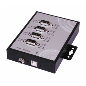 EXSYS EX-1344HMV hub di interfaccia USB 2.0 Type-B Metallico (EX-1344HMV)