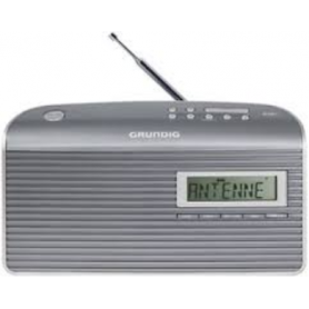 Grundig Music GS 7000 DAB+ Portatile Analogico e digitale Grigio, Argento (GRR3200)