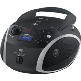 Grundig GRB 4000 BT Digitale 3 W Nero, Argento (GPR1130)