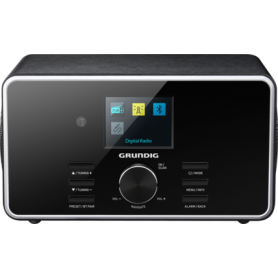 Grundig DTR 4500 BT DAB BLACK lettore CD (DTR 4500 BT DAB BLACK)