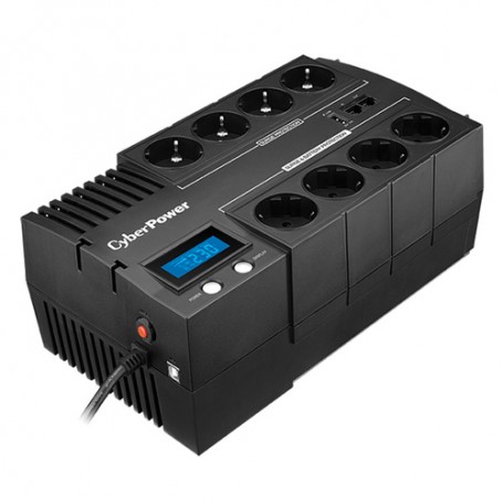 CyberPower BR1200ELCD gruppo di continuità (UPS) A linea interattiva 1,2 kVA 720 W 8 presa(e) AC (BR1200ELCD)