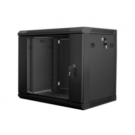 Lanberg WF01-6409-10B rack 9U Da parete Nero (WF01-6409-10B)