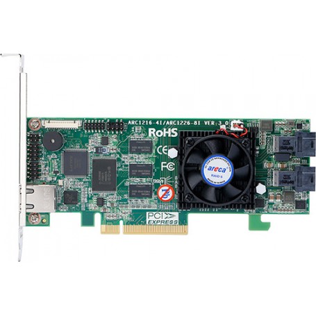 Areca ARC-1226-8I controller RAID PCI Express 3.0 12 Gbit/s (ARC-1226-8I)