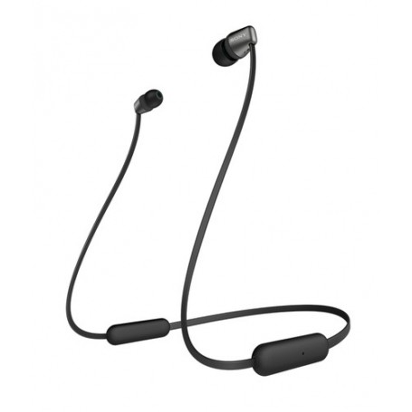 Sony WI-C310 Cuffia Auricolare, Passanuca Bluetooth Nero (WIC310B)