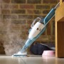 Black & Decker FSMH13101SM-QS Pulitore a vapore Pulitore a vapore portatile 0,5 L 1300 W Turchese, Bianco (FSMH13101SM-QS)