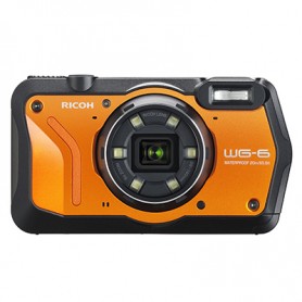 Ricoh WG-6 1/2.3" Fotocamera compatta 20 MP CMOS 3840 x 2160 Pixel Nero, Arancione (26649759208)