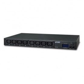 PLANET IPM-8220 unità di distribuzione dell'energia (PDU) 8 presa(e) AC 1U Nero (IPM-8220)