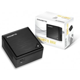 Gigabyte GB-BPCE-3455 barebone per PC/stazione di lavoro PC con dimensioni 0,69 l Nero BGA 1296 J3455 1,5 GHz (GB-BPCE-3455)