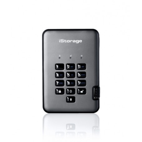 iStorage diskAshur PRO2 256 GB Nero (IS-DAP2-256-SSD-256-C-G)