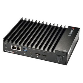 Supermicro SYS-E100-9S-L sistema barebone per server Intel SoC BGA 1356 Nero (SYS-E100-9S-L)