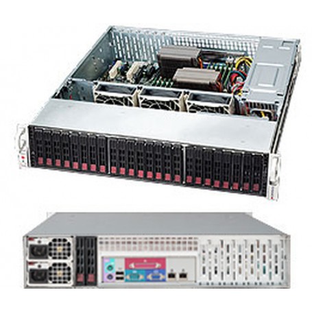 Supermicro CSE-216BE1C-R920LPB sistema barebone per server Armadio (2U) Argento (CSE-216BE1C-R920LPB)