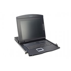 Digitus DS-72210 console a rack 43,2 cm (17") 1280 x 1024 Pixel Nero 1U (DS-72210)