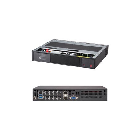 Supermicro SuperServer E300-9A Intel SoC BGA 1310 Rack (1U) Nero (SYS-E300-9A-4CN10P)