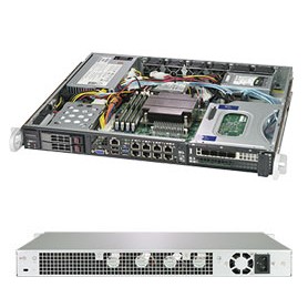 Supermicro SuperServer 1019C-FHTN8 Intel C246 LGA 1151 (Presa H4) Rack (1U) Nero (SYS-1019C-FHTN8)