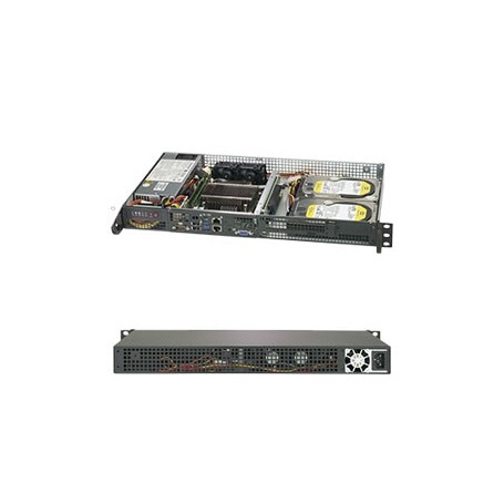 Supermicro SuperServer 5019C-FL Intel C242 LGA 1151 (Presa H4) Rack (1U) Nero (SYS-5019C-FL)