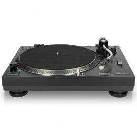 Lenco L-3808 Black Giradischi a trasmissione diretta Nero (L-3808 BLACK)