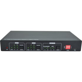 Vivolink VLHDMIMAT4X2RS interruttore a matrice Commutatore a matrice scalare 7,5 W (VLHDMIMAT4X2RS)