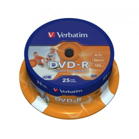 Verbatim 43538 DVD vergine 4,7 GB DVD-R 25 pz (43538)