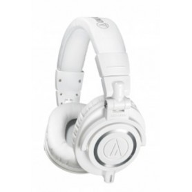 Audio-Technica ATH-M50XWH cuffia e auricolare Cuffie Padiglione auricolare Connettore 3.5 mm Bianco (ATH-M50XWH)