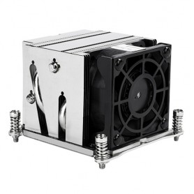 Silverstone XE02-2066 Processore Refrigeratore 6 cm Nero, Acciaio inossidabile (SST-XE02-2066)