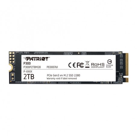Patriot Memory P300 M.2 2000 GB PCI Express 3.0 NVMe (P300P2TBM28)