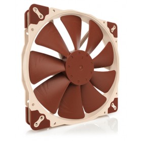 Noctua NF-A20 PWM Case per computer Ventilatore 20 cm Beige, Marrone (NF-A20 PWM)
