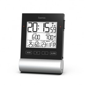 Hama Black Line S Sveglia digitale Nero (00186416)