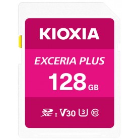 Kioxia Exceria Plus memoria flash 128 GB SDXC UHS-I Classe 10 (LNPL1M128GG4)