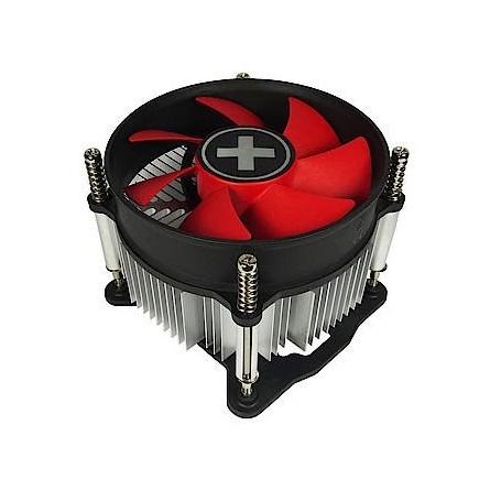 Xilence XC032 Processore Ventilatore 9,2 cm Nero, Grigio, Rosso (I250PWM)