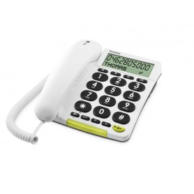 Doro PhoneEasy 312cs Identificatore di chiamata Bianco (250-71004)