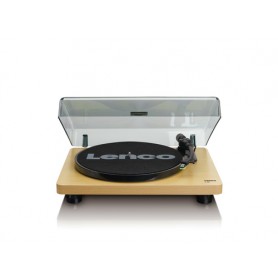 Lenco L-30 WOOD piatto audio Giradischi con trasmissione a cinghia (L-30 wood)