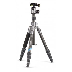 Cullmann Mundo 522TC treppiede Fotocamere digitali/film 3 gamba/gambe Nero, Argento (55456)