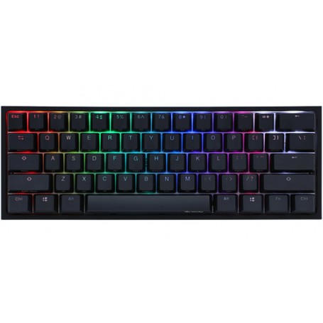 Ducky One 2 Mini tastiera USB QWERTZ Tedesco Nero, Bianco (DKON1861ST-SDEPDAZT1)