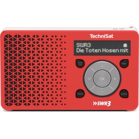TechniSat DigitRadio 1 Personale Digitale Rosso, Bianco (0023/4997)