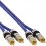 InLine 89707P cavo audio 2 x RCA Blu (89707P)