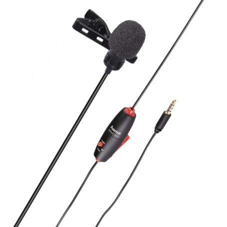 Hama Smart Nero Microfono a clip (00004634)