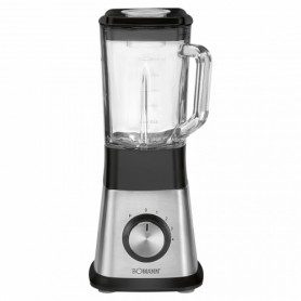 Bomann UM 1374 CB Sbattitore con base 650 W Nero, Acciaio inossidabile (613741)