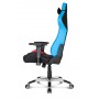 AKRacing Premium Sedia da gaming per PC Sedia imbottita tappezzata Nero, Blu, Rosso, Bianco (AK-PREMIUM-TRI)