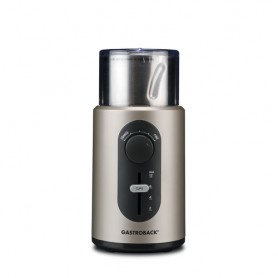 Gastroback Design Basic Macinino a lame 200 W Nero, Metallico (42601)