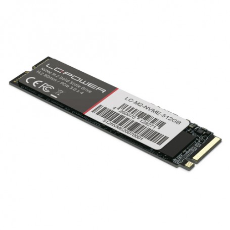 LC-Power Phenom M.2 512 GB PCI Express 3.0 3D TLC NAND NVMe (LC-M2-NVME-512GB)